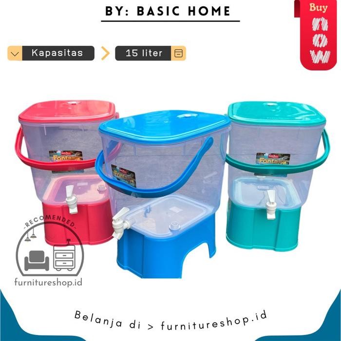 Lion Star Drink Jar 15 Liter Fontana / Toples Kran 15 Liter / Toples Es Gratisongkir