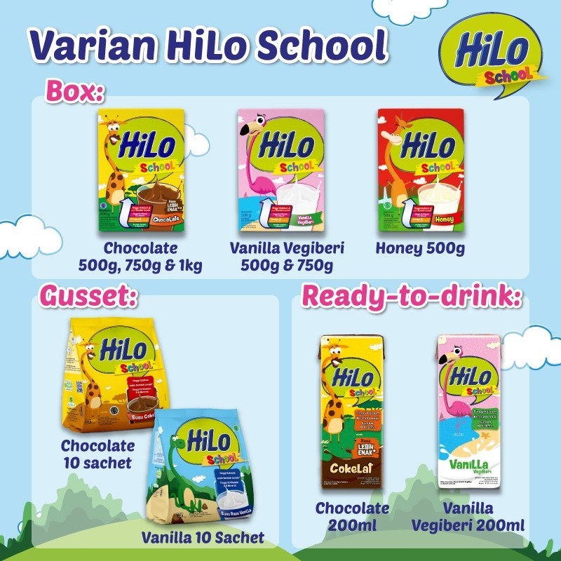 

HiLo School Calcium Chocolate 1000gr
