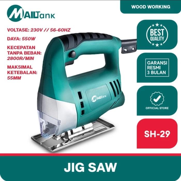 Mesin Jigsaw Jig Saw Gergaji Listrik Potong Triplek Kayu Pvc Akrilik