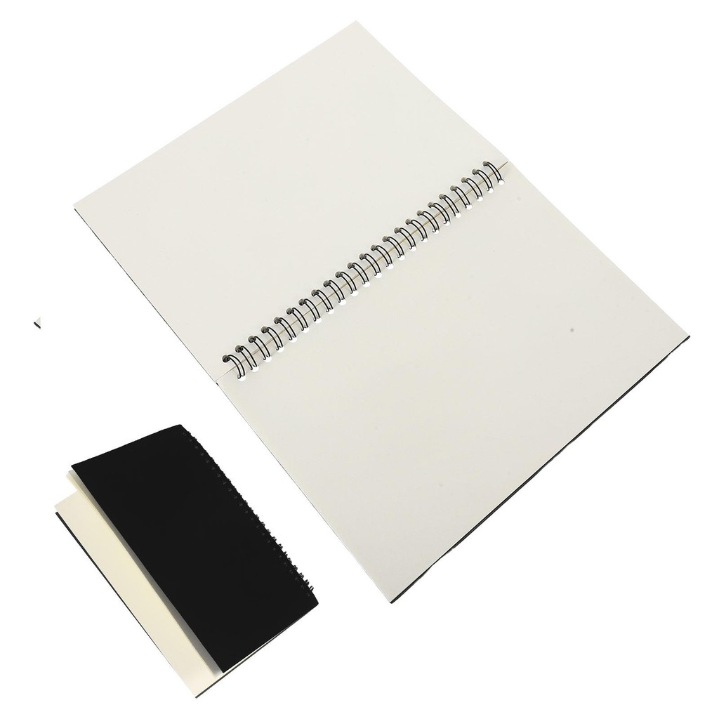 

Vintage Paper Spiral Sketchbook Journal Planner Diary Notebook For Students Office Writing Drawing