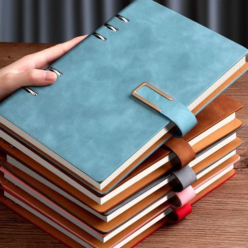 

A5/B4/A4 Notepad Binder Agenda 60 Sheets Notebook Buckle Thickened Diary Sketch Book Notebooks