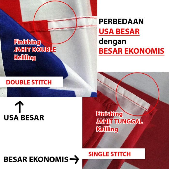 

Flagers - Bendera Amerika / Usa Flag Ukuran Besar