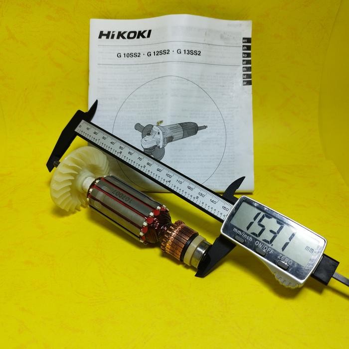 Gercep Armature Mesin Gerinda Hitachi G10 Ss2 Original