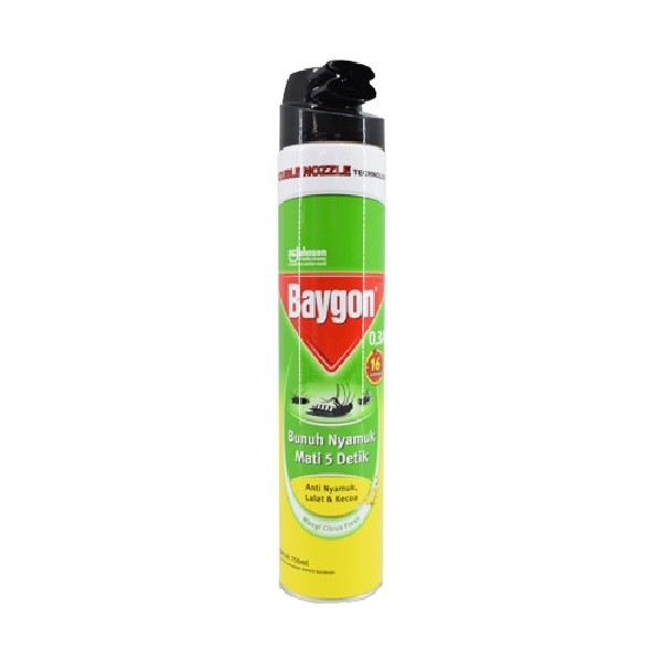 BAYGON FRESH CITRUS AEROSOL 750ML