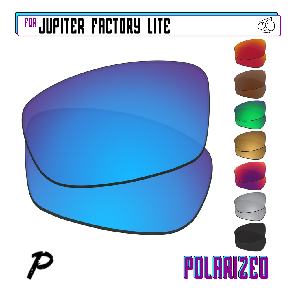 Ezreplace Polarized Replacement Lenses For - Oakley Jupiter Factory Lite Oo4066 - 57Mm Sunglasses -