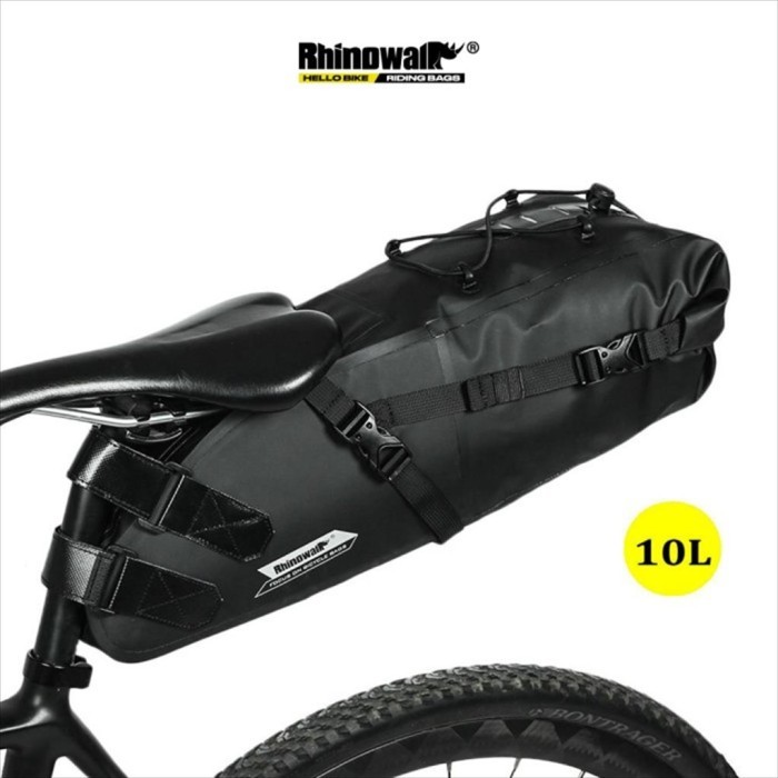 Polygon United - Rhinowalk Rk19511 Bike Waterproof Saddle Bag 10L - Tas Sadel Sepeda