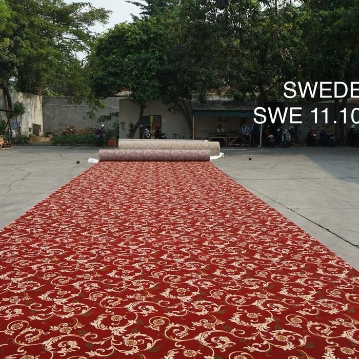 Karpet Roll Lantai Karpet meteran Tebal 15mm Karpet Motif Ruang tamu , Hotel