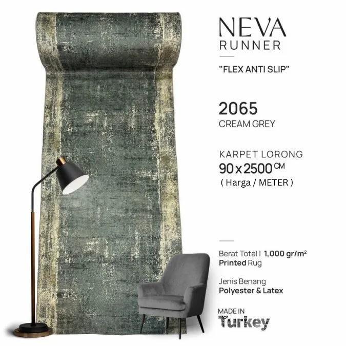 Karpet Lantai /Runner/ Anti Slip / Minimalis t Turki