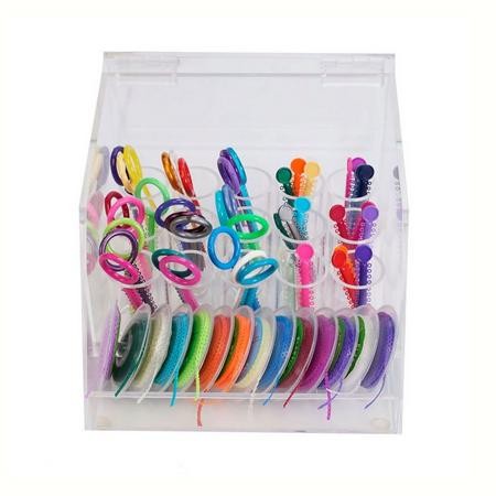 Kotak Dispenser/Kotak Dispenser Holder pengikat Gigi Bahan Akrilik