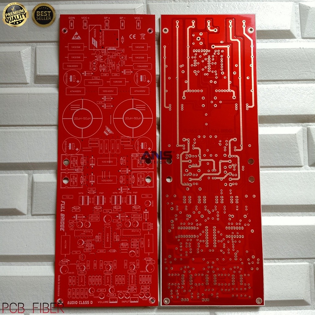 RB2233 PCB CLASS-D FULLBRIDGE 4 FET