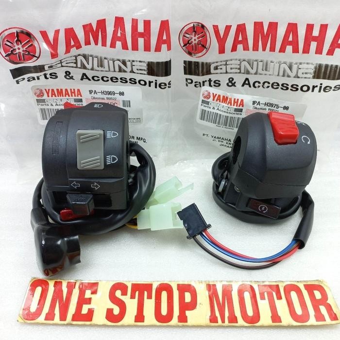 PREMIUM HOLDER SAKLAR KIRI KANAN TOMBOL SEN DIM KLAKSON ON OFF VIXION NEW