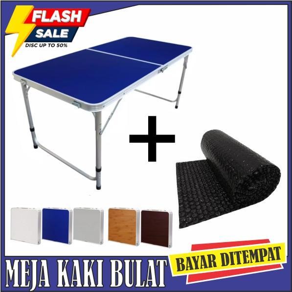 PREMIUM MEJA KAKI BULAT DAN MEJA KAKI KOTAK MEJA KOPER MEJA LIPAT PORTABLE MEJA KOPER MEJA SERBAGUNA