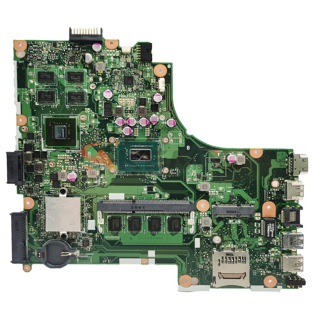 Shenzhen X450CC Mainboard GT720M GPU 1007U 2117U I3 I5 CPU 4GB RAM For ASUS A450C X450C X450VP X450C