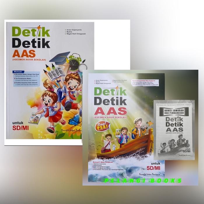

BUKU DETIK DETIK AAS ASESMEN AKHIR SEKOLAH SD/MI 2022-2023 + KUNCI