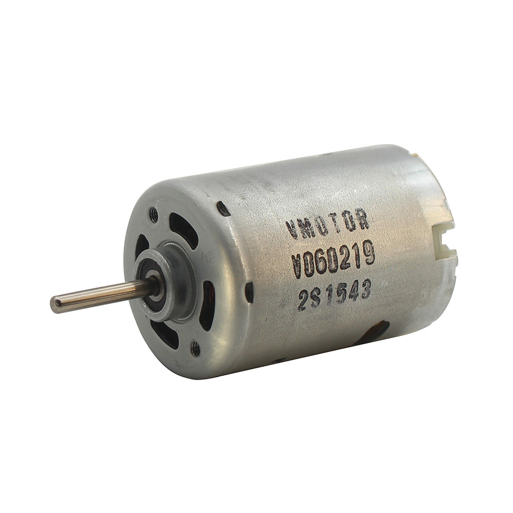 Johnson Poros Panjang 545 Motor DC Bantalan Bola Ganda Torsi Tinggi Kecepatan Tinggi DC 12V Alat Lis