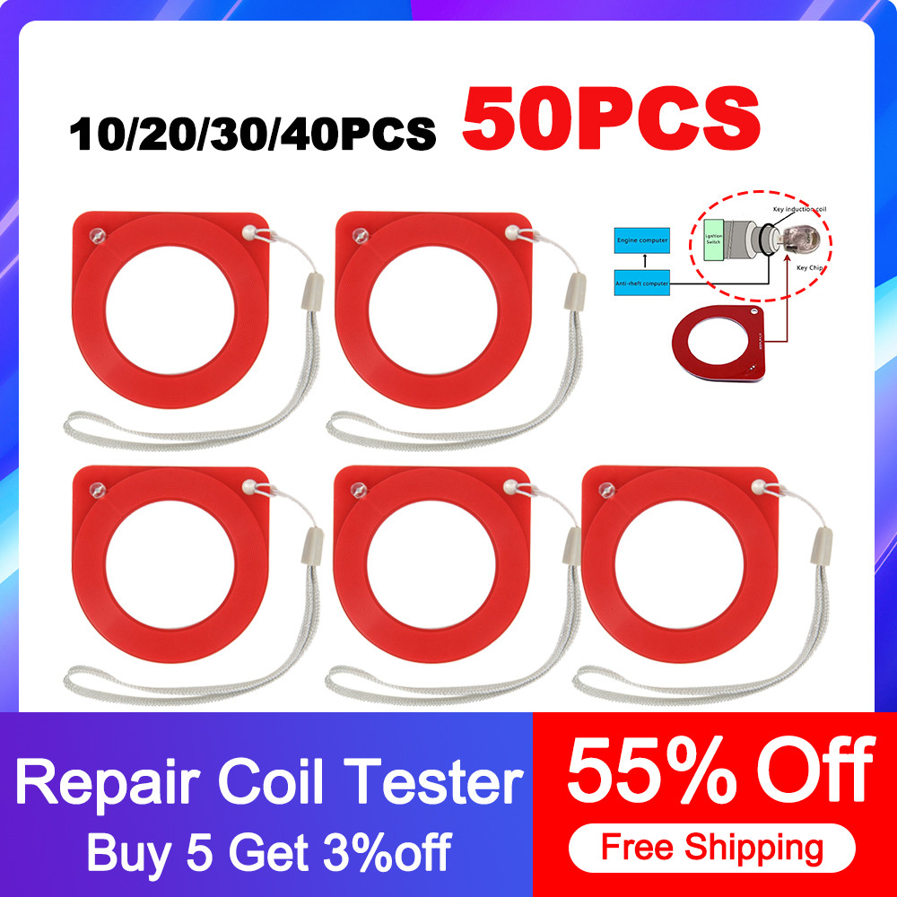 10-50 Buah Penguji Kumparan Perbaikan Plastik Otomatis Chip ECU Mobil Alat Uji Diagnostik Kartu Insp