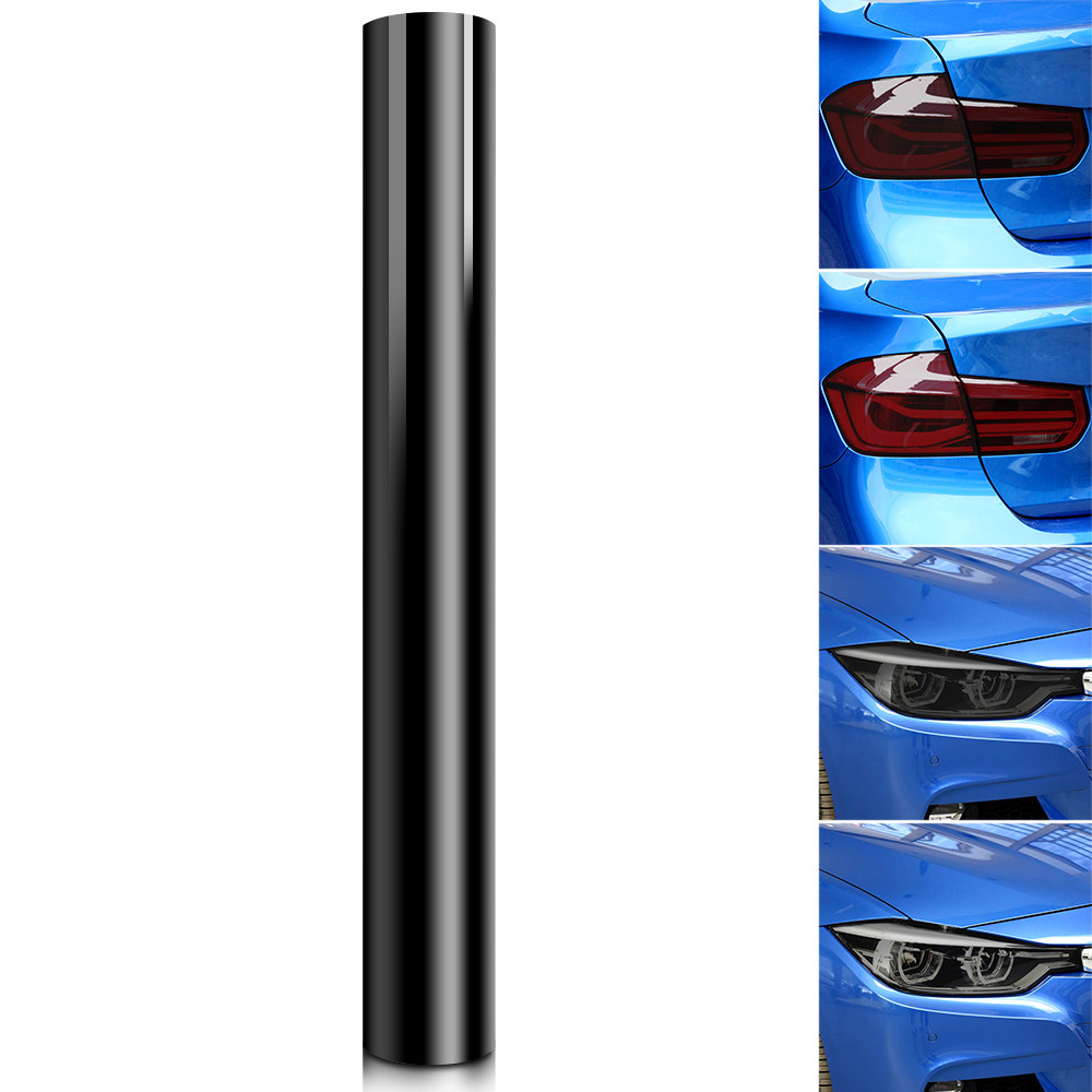 Stiker Lembar Film Lampu Belakang Lampu Depan Warna Mobil untuk Volkswagen Vw T5 Polo Golf 7 6 5 4 M