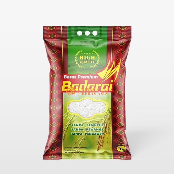

Beras Pera Preum Badarai 5kg Nasi Padang