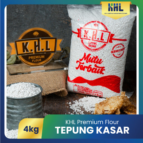 

SANS 4 Kg Tepung Tapioka Kasar / Tepung Kasar / Tepung Shihlin / Tepung Crispy / Tepung Krispi /