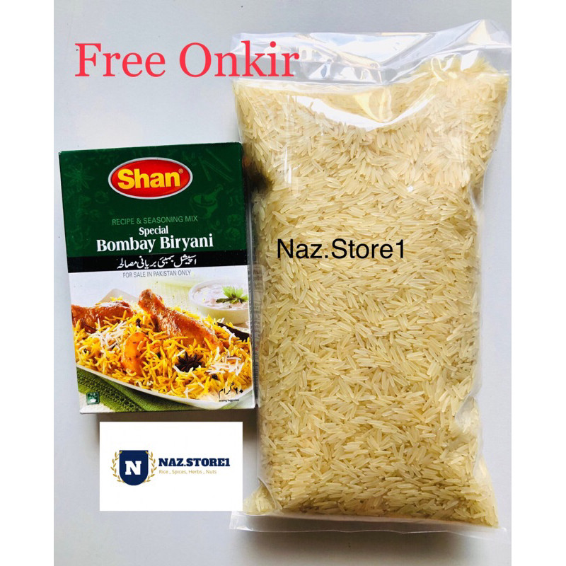 

SANS Paket Nasi Biryani Kebuli 1Kg Beras Basmati Asli