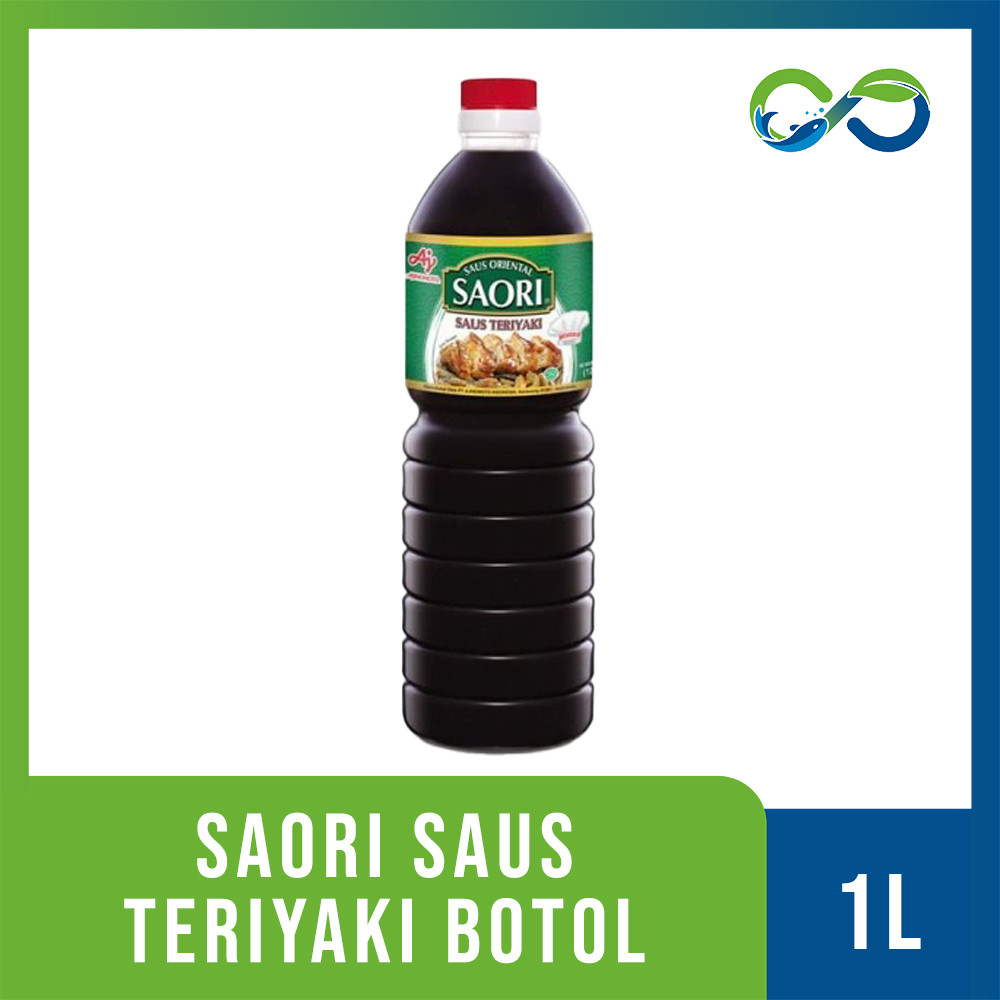 

SANS [AquEcoFarm] SAORI Saus Oriental Teriyaki Botol 1 Liter Bandung