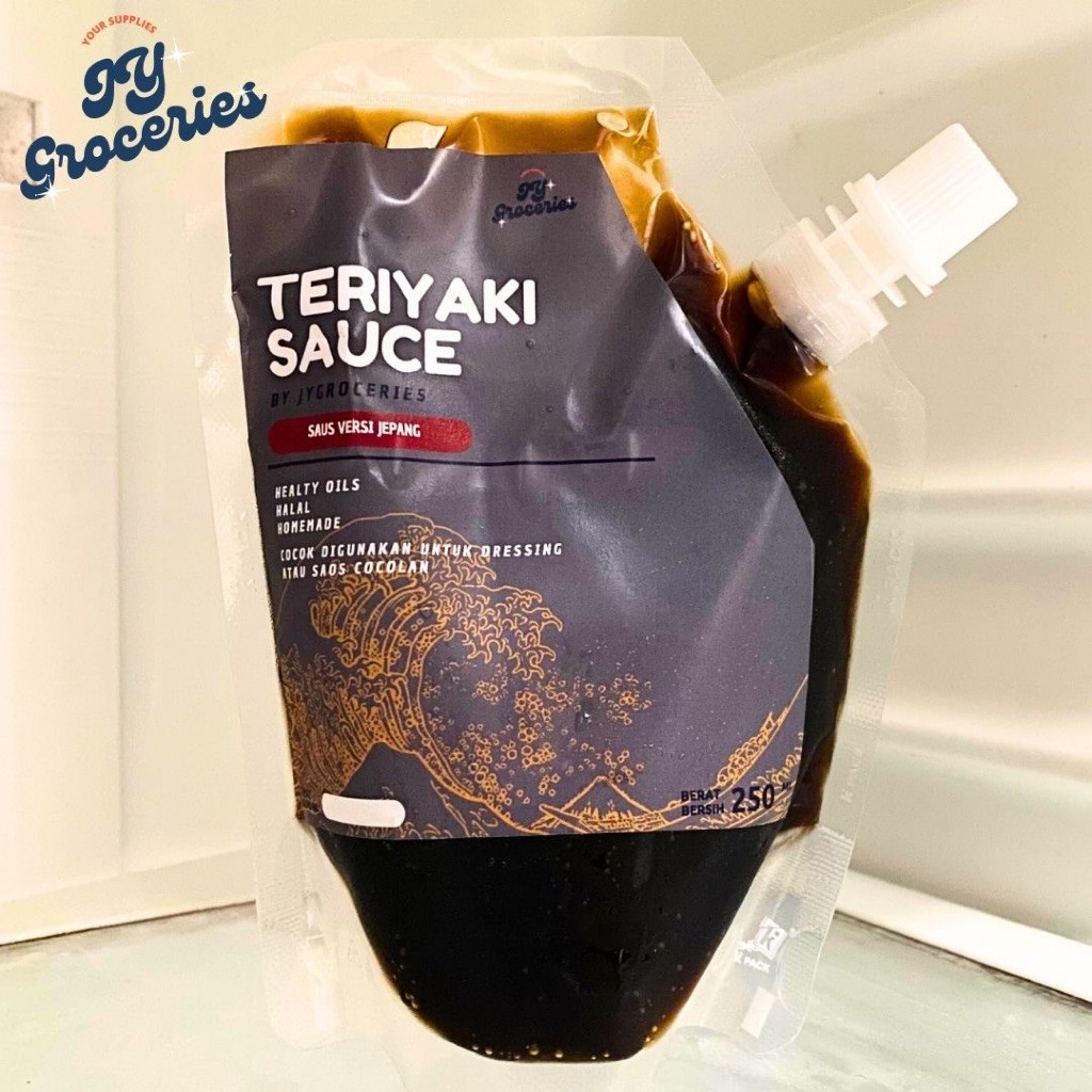 

SANS Saos Saus Teriyaki Halal Japanese Sauce 250ml JY Groceries