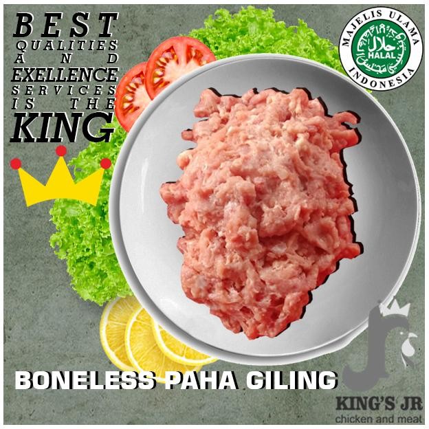

paha ayam fillet giling /boneless paha giling 1kg Fresh