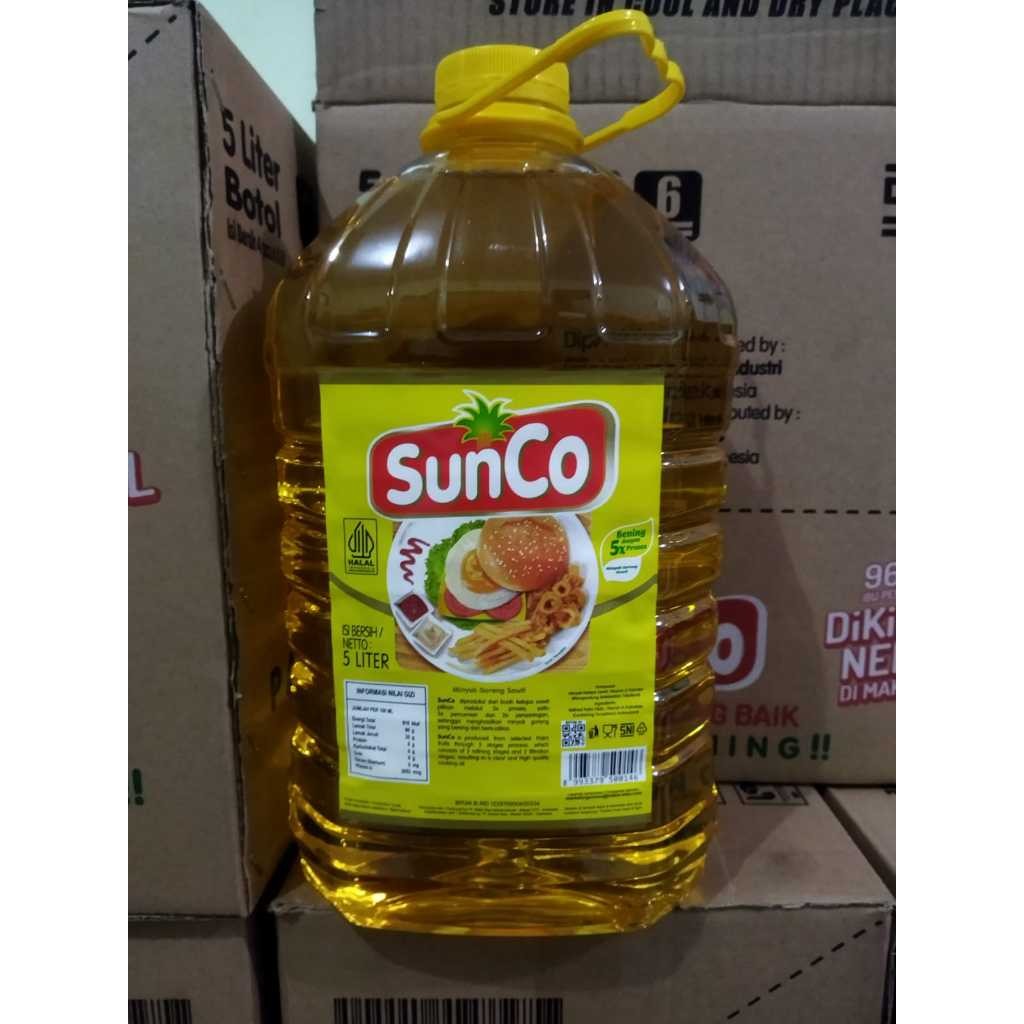 

SANS Sunco Minyak Goreng Botol 5 Liter Terlaris