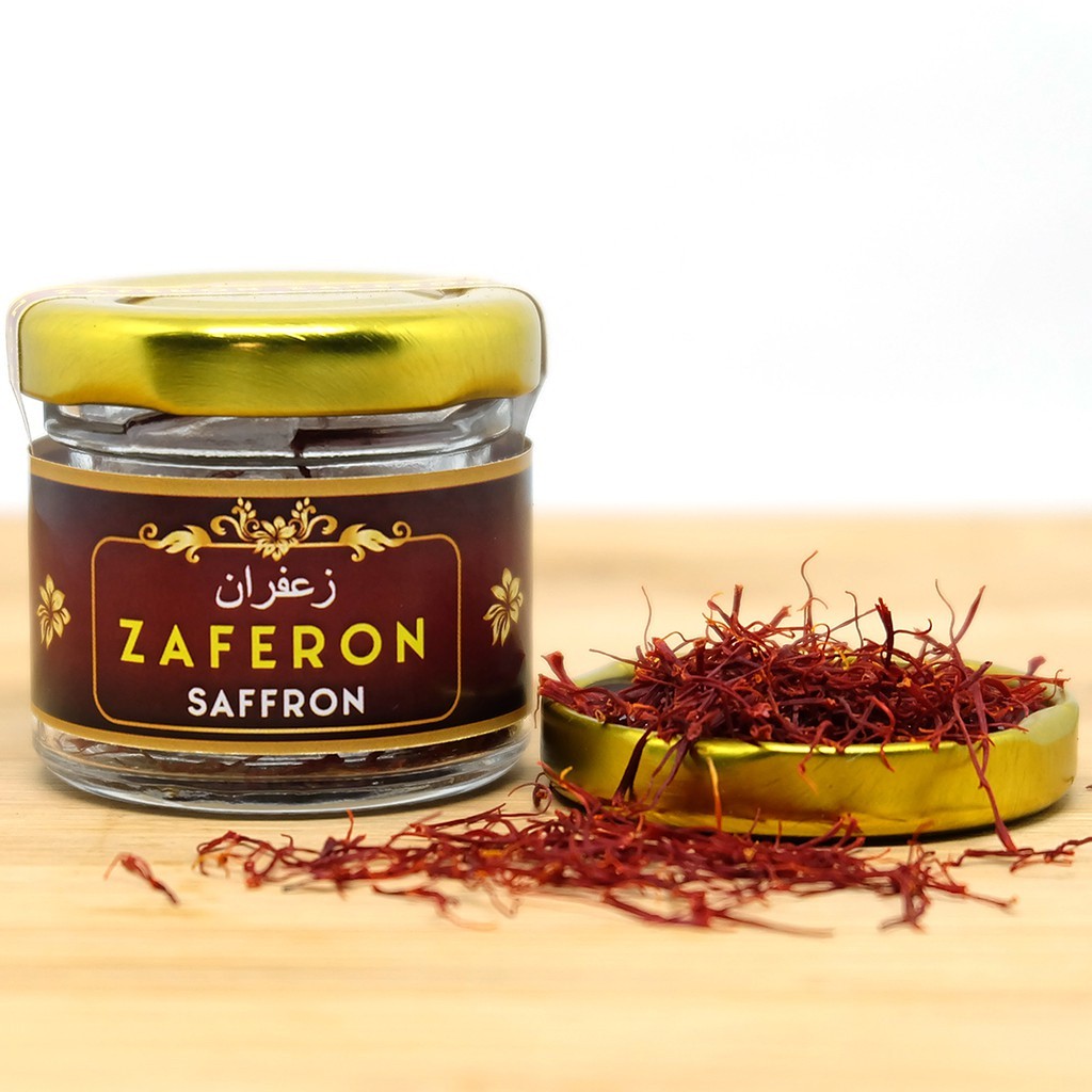 

SANS Saffron Super Negin 1 Gram Premium Original (Finest Quality) Zaferon Safron