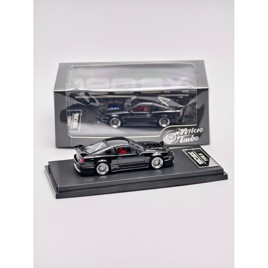 Terlaris Micro Turbo Nissan 180Sx Custom Type X Pop Up Headlight Limited Edition Metallic Black