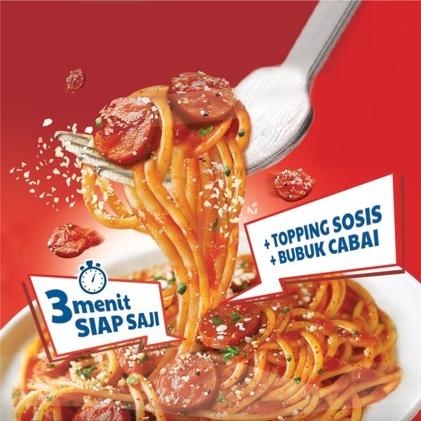 

Pasta WOW Spageti Mix 20 Pcs Carbonara & Bolognese