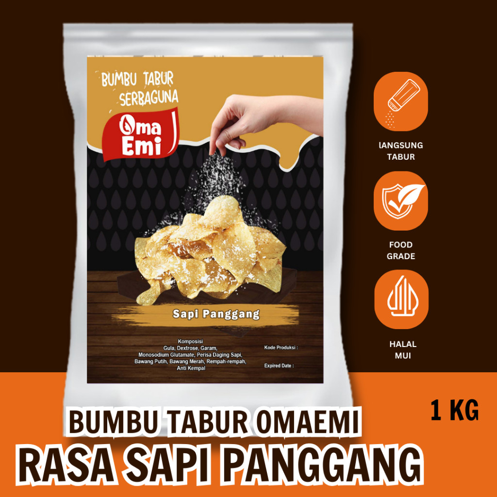 

RATU BUMBU TABUR SAPI PANGGANG