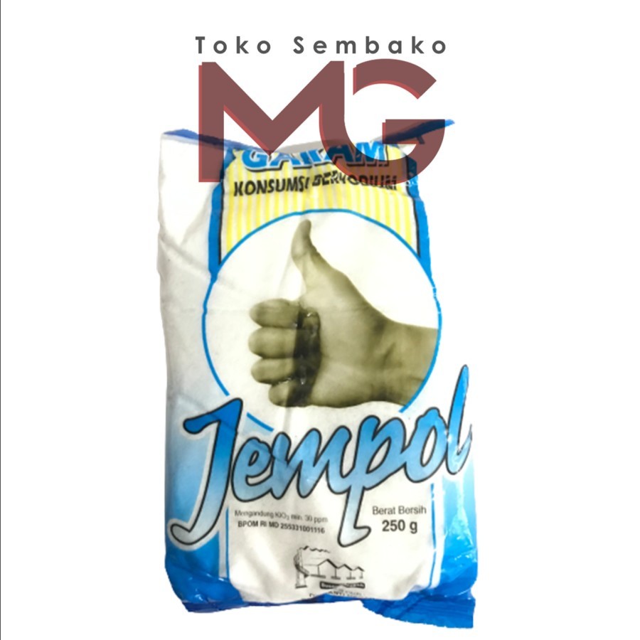 

RATU Garam Cap Jempol 250gr (1 bal 40 pcs) [GOJEK/GRAB ONLY]