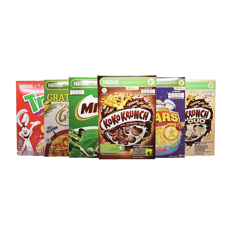 

RATU Nestle Sereal - BOX BESAR - MILO / HONEY STARS / KOKO KRUNCH