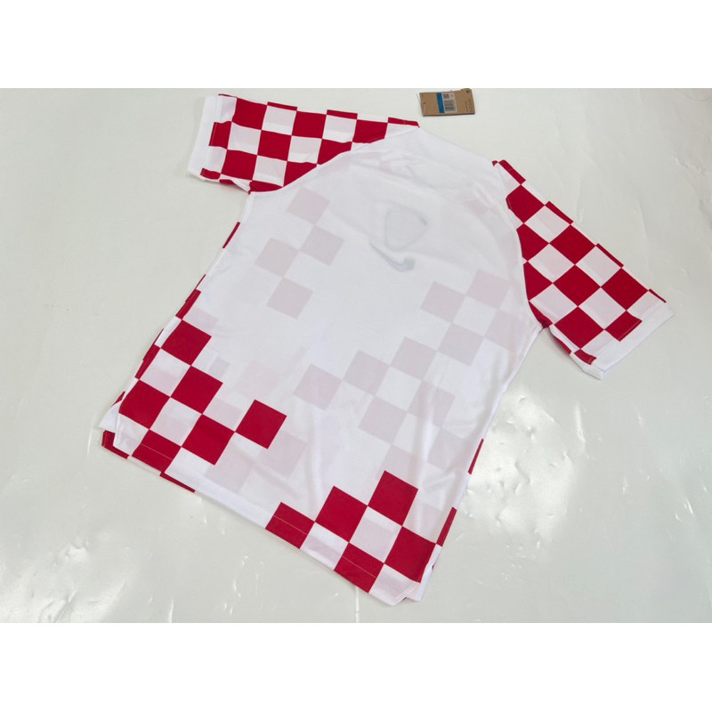 BAJU BOLA PIALA DUNIA PIALA DUNIA KROASIA HOME 2022 FULL PATCH WORLD CUP PIALA DUNIA KROASIA HOME