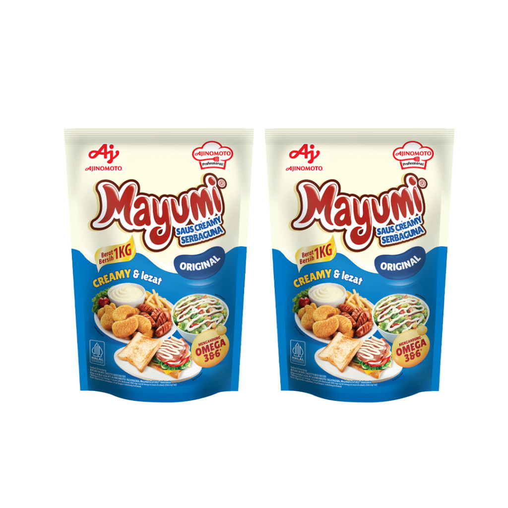 

MAYUMI Mayonaise Saus Mayo 1 Kg (2 pcs)