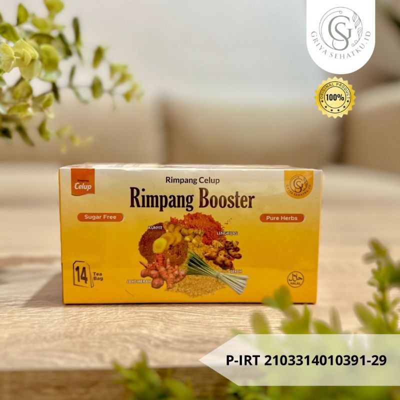 

RATU RIMPANG BOOSTER JSR Minuman rimpang celup IMUNITAS TUBUH 100% Rempah Murni