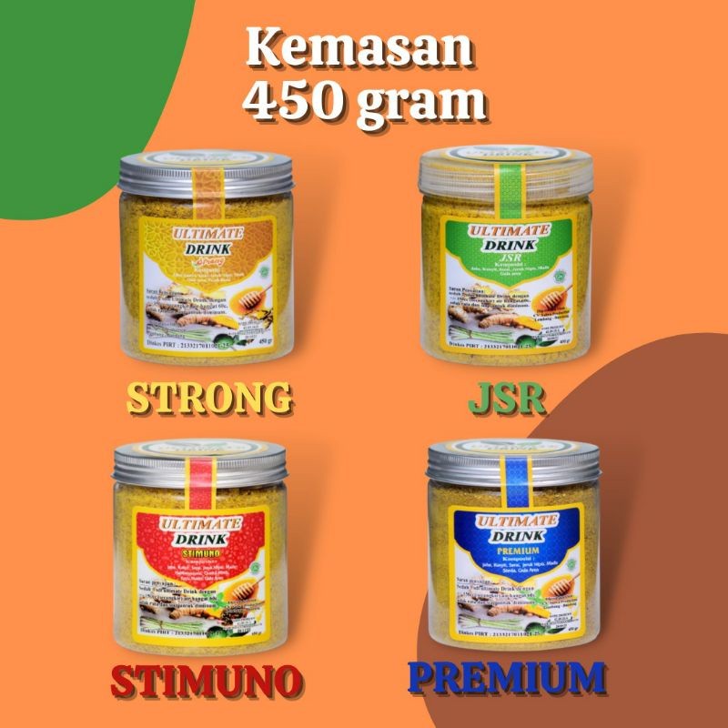 

RATU Minuman REMPAH BRC 450gr // Ultimate Drink Serbuk JSR