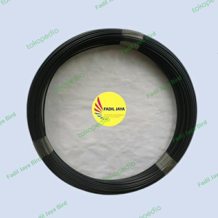 RUJI FIBER JERUJI FIBER HITAM 1,8 MM SANGKAR KANDANG BURUNG
