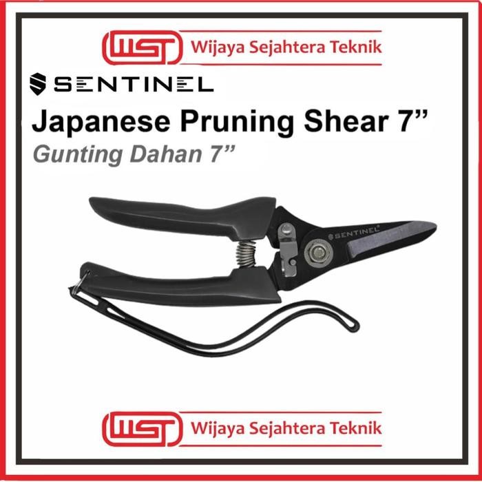 Sentinel Gunting potong dahan ranting 7 inch Japanese Pruning Shear Kode 193