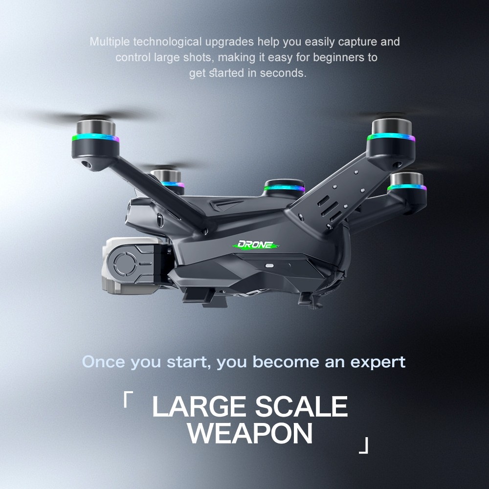 Tampilan baru, GT6 MAX Bingkai naik, drone GPS720P high-dinition camera, dual shooting, GPS