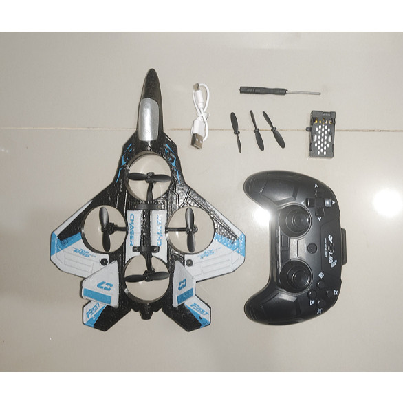 FIGHTERS Mainan Pesawat Drone Quadcopter Jet tempur