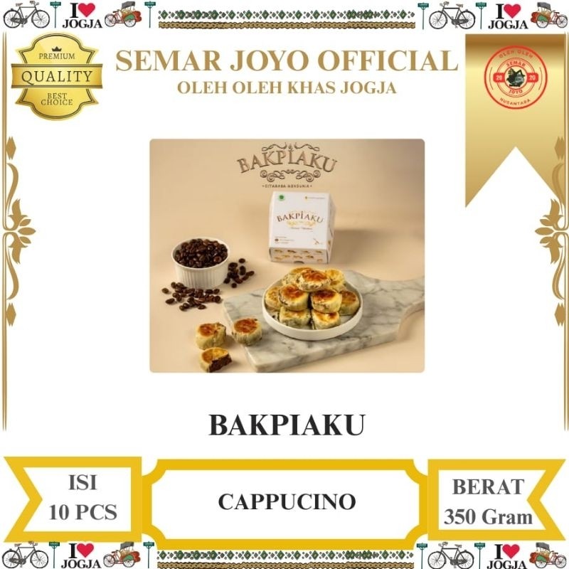 

Bakpiaku Jogja Isi 10 Vakum Legit Halal