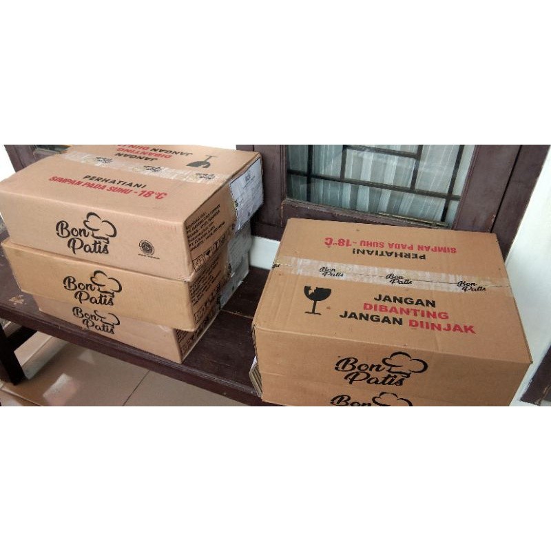 

BONPATIS Croissant Frozen Dough Croffle KARTON - FULL BUTTER-