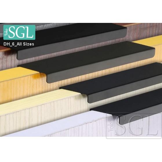 

Tjp - Lemari / Cabinet Door Handle (Dh_6_Black_300W32_Hd256)