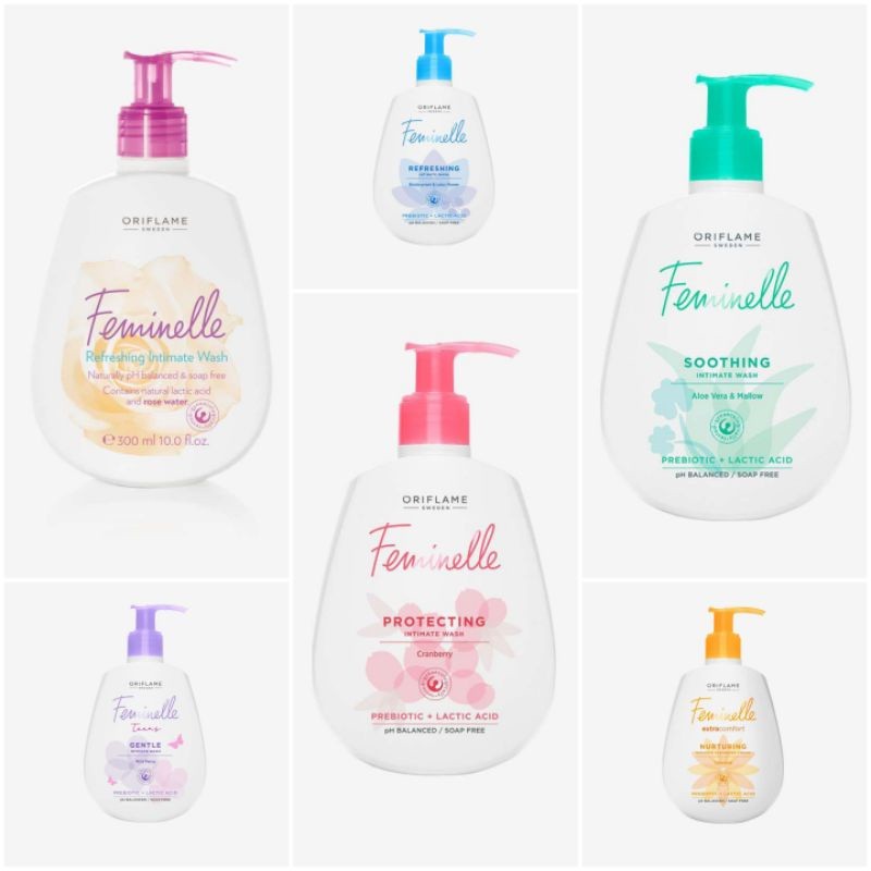layla PROMO Feminelle Intimate Wash Cranberry/Blackurent/Aloe vera/Teens Wild Pansy/Rose