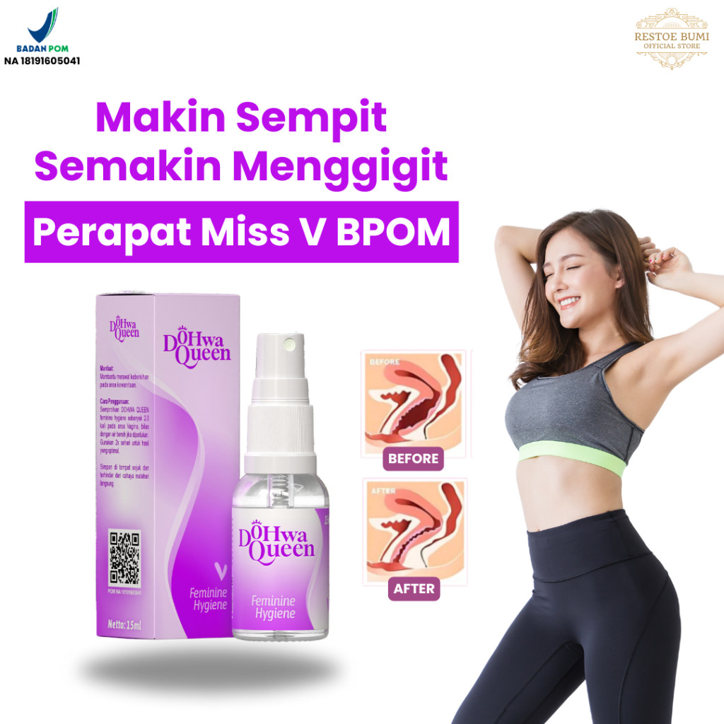 layla Perapat Miss V Permanen Aman BPOM Atasi Keputihan & Bau Tak Sedap Dohwa Queen