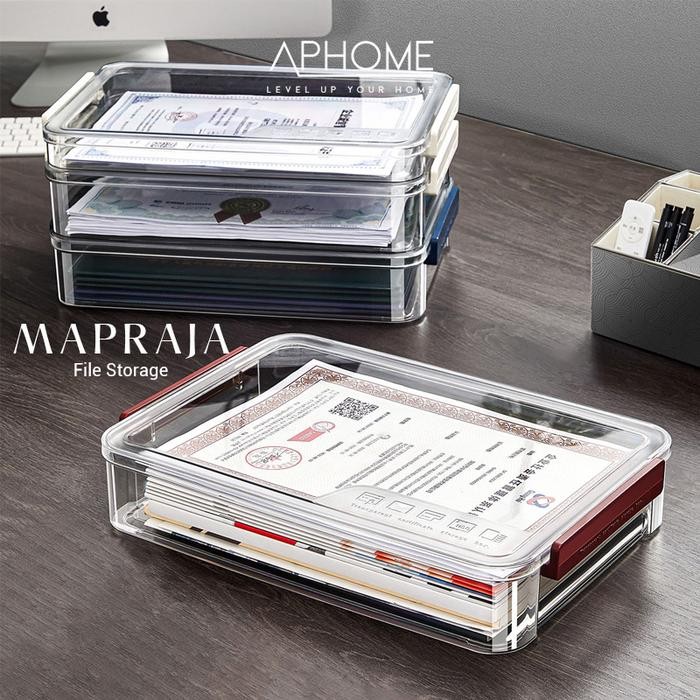 

APHOME KOTAK PENYIMPANAN BERKAS DAN MAP FILE ORGANIZER OFFICE MAPRAJA
