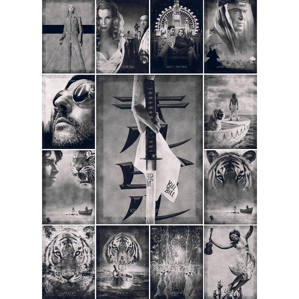 IMPORT Kill Bill Vol Poster HighQuality Prints for Mancave Home Decor Wall Art Interior Design