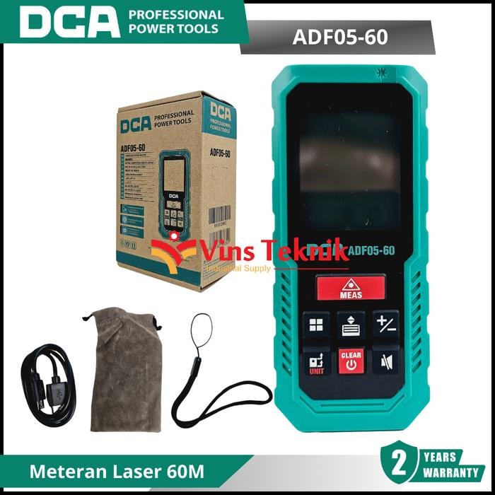 ___ Laser Distance Meter Meteran Laser 60M DCA ADF05-60